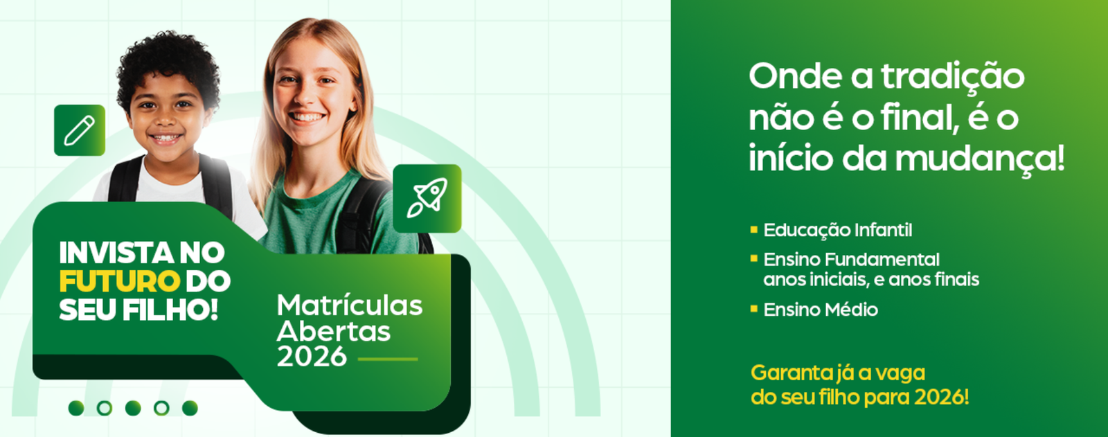 Banner Matrículas 2026 – MOBILE