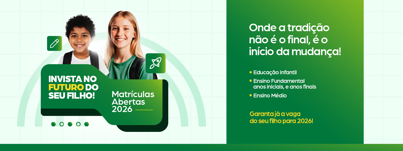 Banner Matrículas 2026